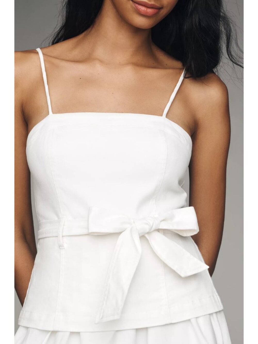 Anthropologie En Saison Samantha Bow Midi Dress - Picture 4 of 5